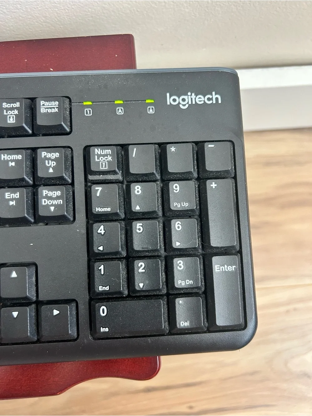 Logitech K120 Wired USB Keyboard Black QWERTY Plug & Play Model Y-U0009